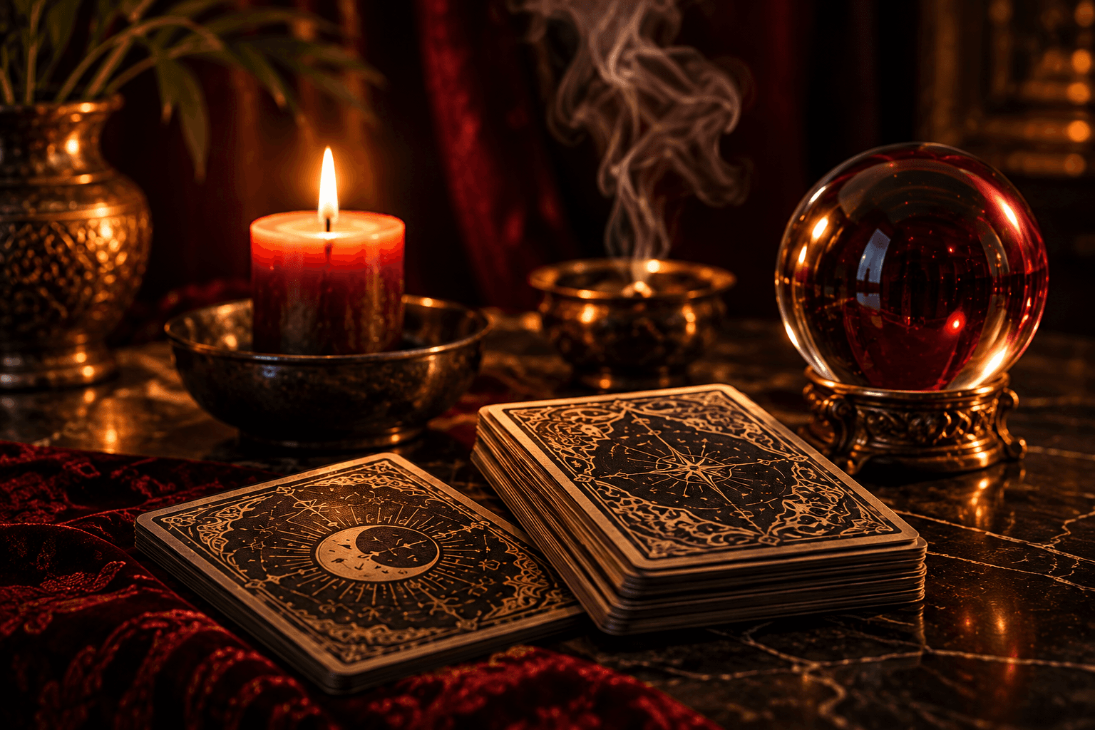 Mystical divination tools.
